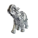 Elefante Indiano Floral Abstrato