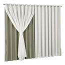 Cortina Voil com Forro Blackout