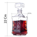 Licoreira Quadrada + 6 Mini Taças de Dose