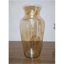 Vaso de Vidro Âmbar Florença