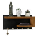 Porta Chaves com Prateleiras para Óculos e Carteira em MDF