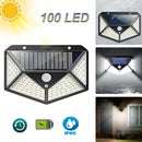 Kit 4 Luminárias Solares de Parede