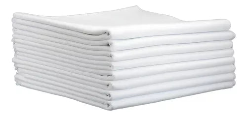 Pano de Chão Alvejado Branco 100% Algodão