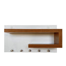 Porta Chaves com Prateleiras para Óculos e Carteira em MDF