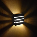 Arandela Slim Externa 3 Frisos 2 Focos – Alumínio