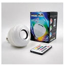 Lâmpada de LED com Caixa de Som Bluetooth