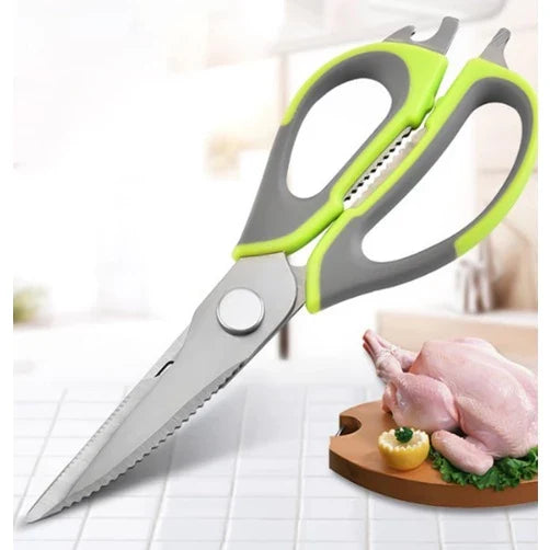 Tesoura Multifuncional para Alimentos em Aço Inox