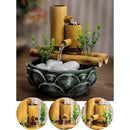 Fonte de Água Cascata de Bambu