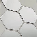 Espelho Decorativo de Banheiro Hexágono