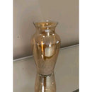 Vaso de Vidro Âmbar Florença