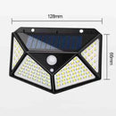 Kit 4 Luminárias Solares de Parede