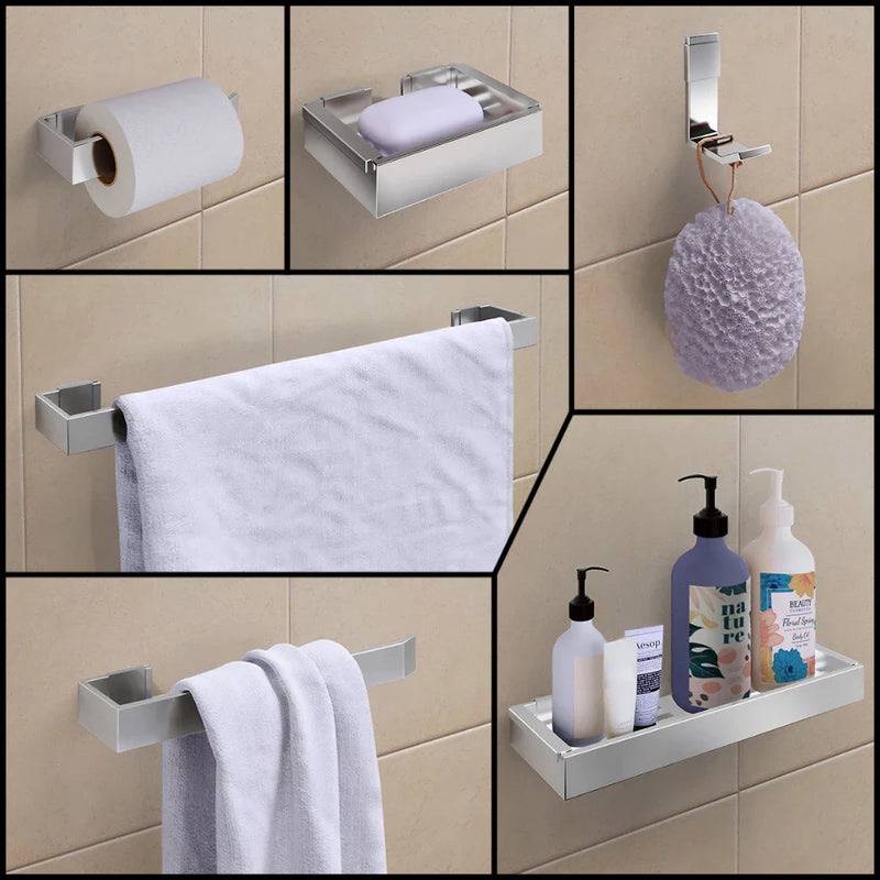 Kit Acessórios Para Banheiro 6 Peças