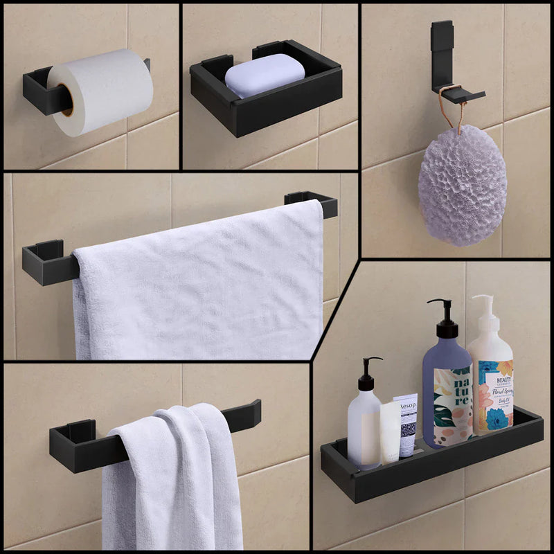 Kit Acessórios Para Banheiro 6 Peças