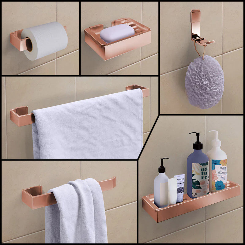 Kit Acessórios Para Banheiro 6 Peças