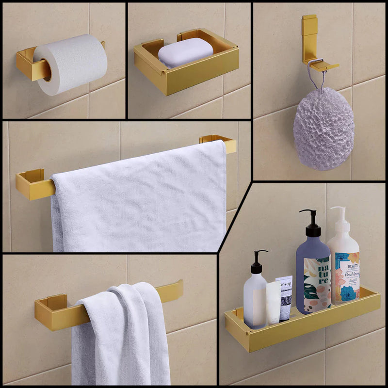 Kit Acessórios Para Banheiro 6 Peças