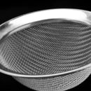 Kit 3 Peneiras de Tela de Rede de Arame de Aço Inoxidável