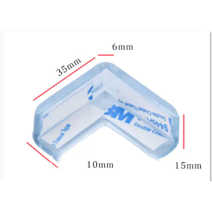 Kit 24 Protetores de Quina em Silicone
