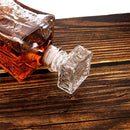 Licoreira Quadrada + 6 Mini Taças de Dose