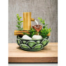 Fonte de Água Cascata de Bambu