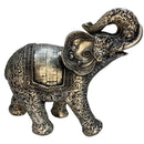 Elefante Indiano Floral Abstrato