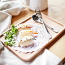 Bandeja de Bambu Petisqueira Retangular