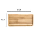 Bandeja de Bambu Petisqueira Retangular