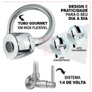 Torneira de Metal Inox