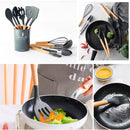 Kit Utensílios Silicone para Cozinha Premium 12 Peças