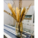 Vaso Boleado de Vidro Âmbar 30cm