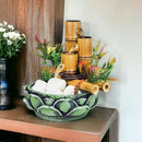 Fonte de Água Cascata de Bambu