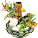 Fonte de Água Cascata de Bambu