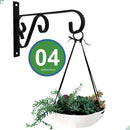 Suporte Rústico de Parede para Plantas