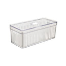 Kit 2 Organizadores de Geladeira 6,8L com Tampa