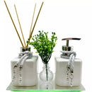 Kit Lavabo Frascos Turmalina Para Difusor