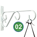 Suporte Rústico de Parede para Plantas