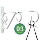 Suporte Rústico de Parede para Plantas