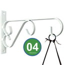 Suporte Rústico de Parede para Plantas