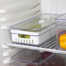 Kit 4 Organizadores de Geladeira 3,6L com Tampa