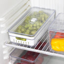 Kit 4 Organizadores de Geladeira 3,6L com Tampa