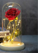 Luminária Rosa Encantada – A Bela e a Fera