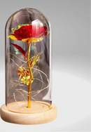 Luminária Rosa Encantada – A Bela e a Fera