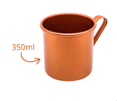 Kit 2 Canecas Moscow Mule Alumínio Linha Premium