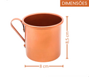 Kit 2 Canecas Moscow Mule Alumínio Linha Premium