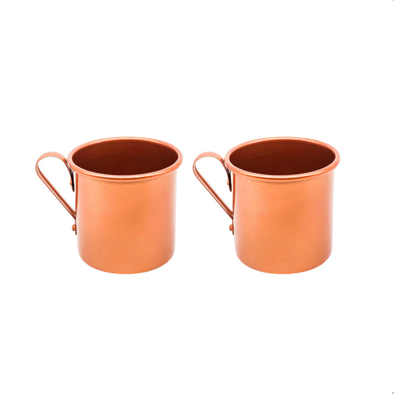Kit 2 Canecas Moscow Mule Alumínio Linha Premium