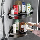 Prateleiras de Banheiro Sem Furo de Alumínio