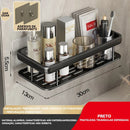 Prateleiras de Banheiro Sem Furo de Alumínio