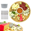 Kit Petisqueira Redonda para Frios