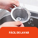 Coador Filtro de Café Aço Inox Reutilizável