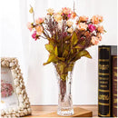 Vaso Decorativo de Vidro Estilo Europeu