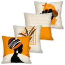 Kit 4 Capas para Almofadas